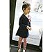 Asherangel 2pcs Baby Girls Bowknot T-shirt Top+pants Leggings Trousers Outfit Navy 6T