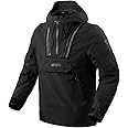 REV'IT! Men's Blackwater 2 H2O Adventure Off-Road Motorcycle Smock (Black - X-Large)