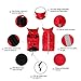 PETCEE Small Dog Jackets for Winter,Waterproof Dog Vest Coats for Small Dogs, XS Windproof Pet Apparel for Cold Weather-2 Layer (Red S)