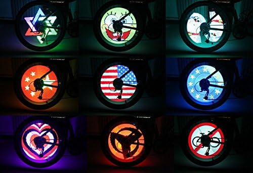 Intelligent Control LED Wheel Light Bike Light Bicycle LED Wheel Lights 96 Pieces RGB Support APP