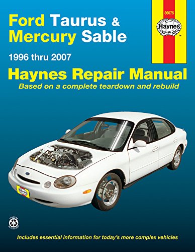 Ford Taurus & Mercury Sable 1996 thru 2007 (Hayne's Automotive Repair Manual)