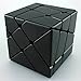 Formula® YJ Moyu Crazy Yileng Fisher Cube 3x3x3 57mm Speed Cube Puzzle Black