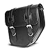 bs-motoparts Saddlebag for Harley Davidson Sportster Forty-Eight 48 (XL 1200 X) Texas Black Left