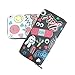Badiya Gothic 3 Pretty Sugar Skull Wallet for Women Vintage Clutch Bag Halloween Gift