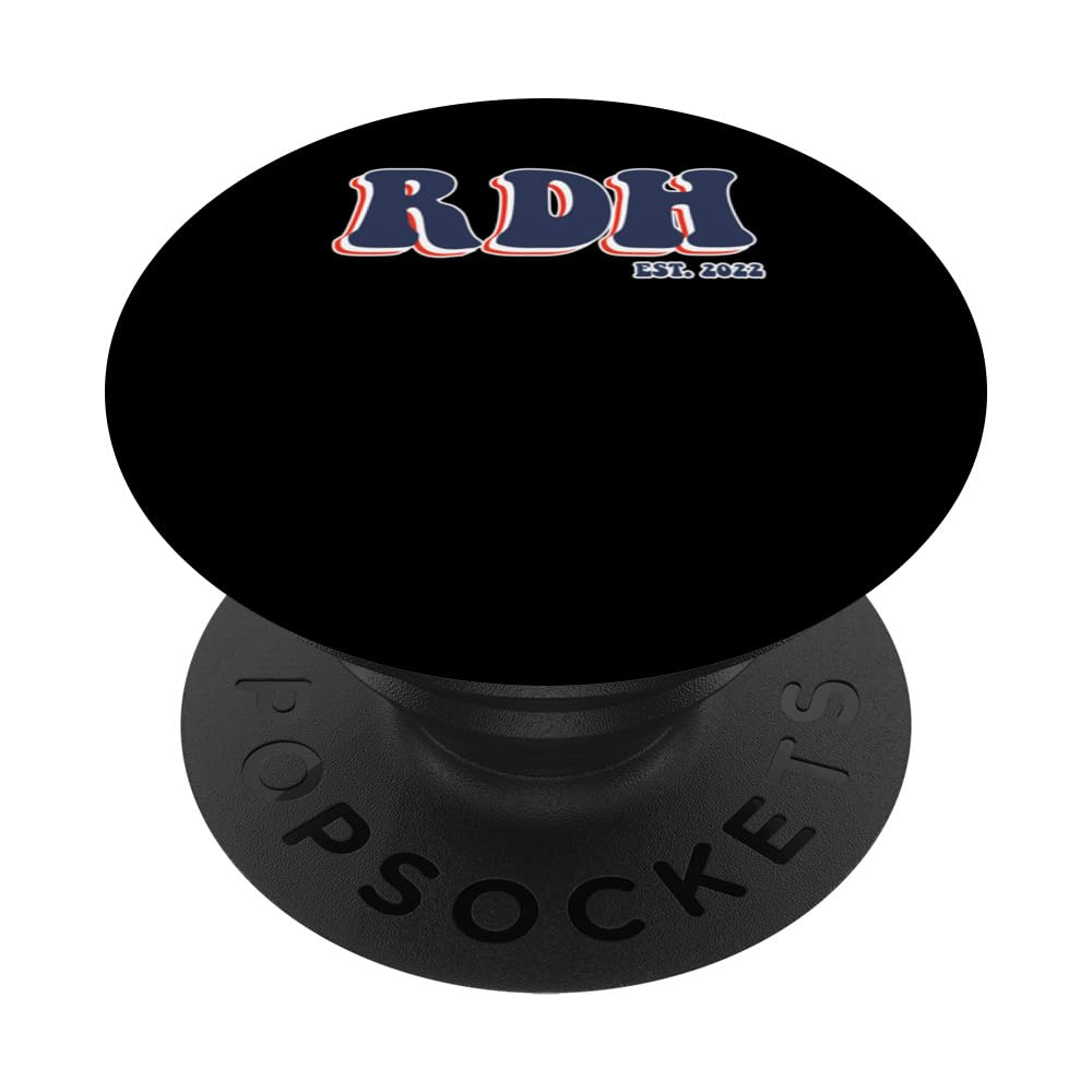 RDH EST. 2022 Smile Dental Specialist Orthodontist Dentist PopSockets Swappable PopGrip