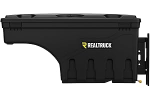 RealTruck UnderCover SwingCase Truck Bed Storage Box | SC105P | Fits 2020 - 2025 Chevy/GMC Silverado/Sierra 2500/3500HD Passenger Side