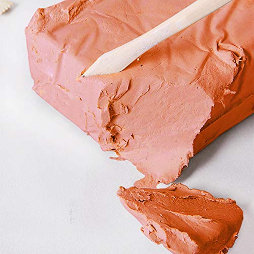 Air-Dried Clay, 500g Modelling Clay Self Hardening Clay Without Oven Bake, Soft & Stretchable DIY Molding Clay, Perfect for Arts and Crafts Projects