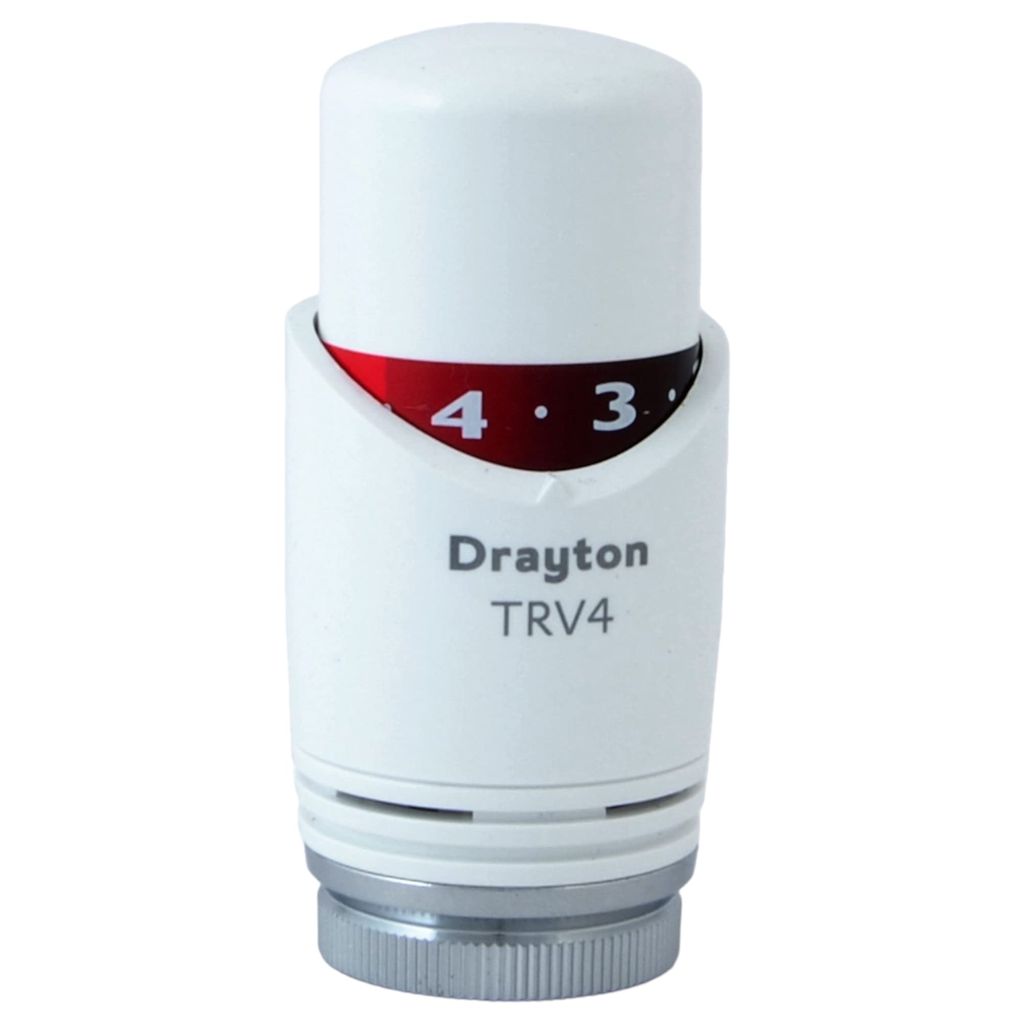 Drayton TRV4 Head Only White 0707007 Replacement TRV4 Thermostatic Radiator Valve Head Only