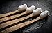 Eco-Friendly Bamboo Toothbrush Set - 4 Engraved Toothbrushes, 1 Bamboo Travel Case, and 1 Charcoal Bamboo Dental Floss