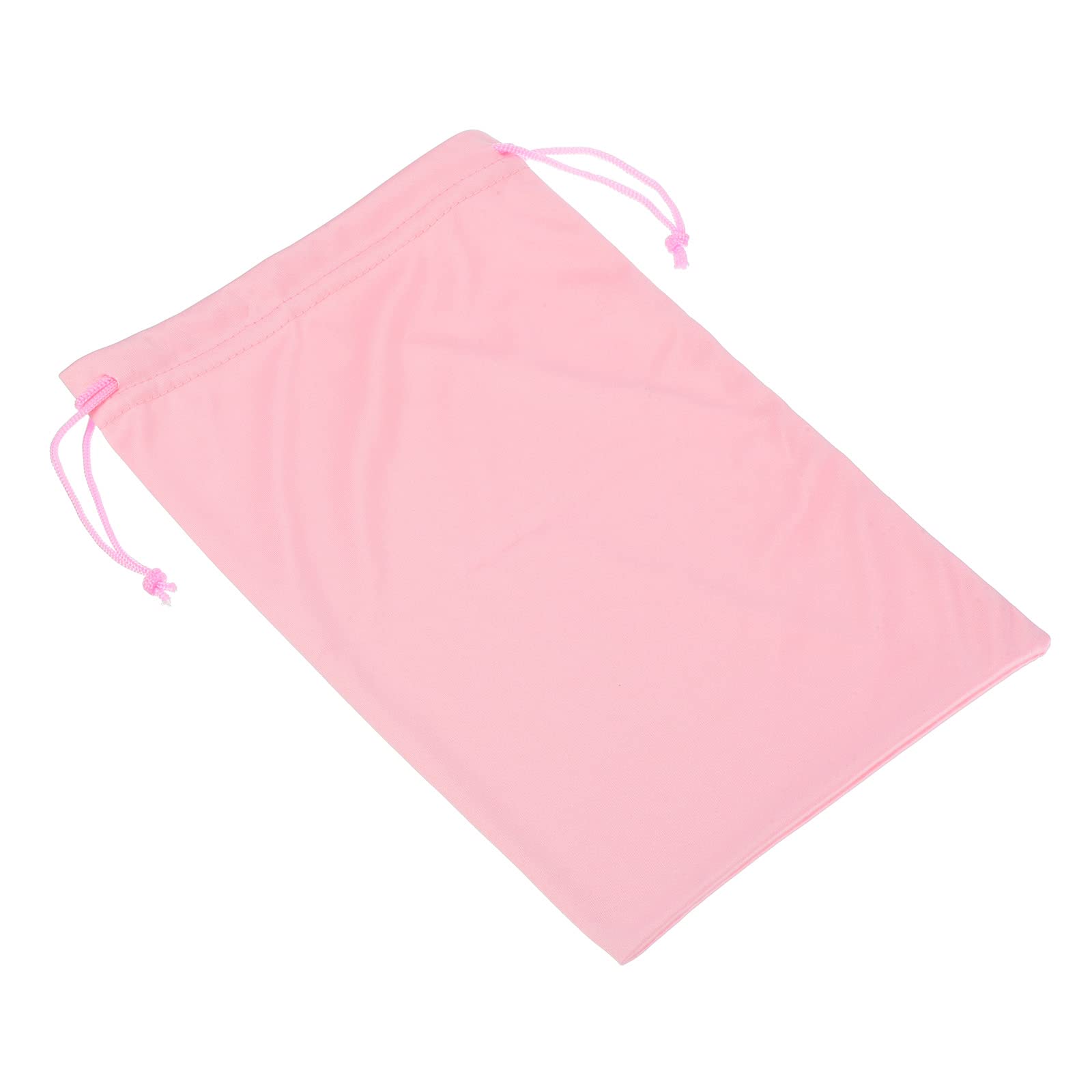 PATIKIL Ski Goggle Bag, 7.1"x10.6" Microfiber Snow Goggles Case Cover Soft Storage Sleeve Drawstring Pouch for Sunglasses Glasses Eyeglasses Camera Lenses Pink