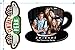 Friends Central Perk Junior's Teen Girls T Shirt & Stickers