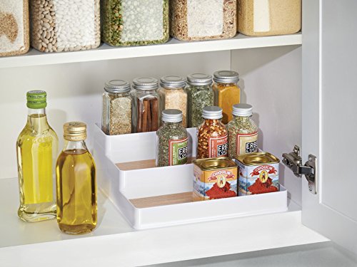 Mdesign Kitchen Storage Set Cutlery Caddy Spice Rack Organizer