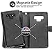 Vofolen 2-in-1 Case for Galaxy Note 9 Case Wallet Credit Card Holder Detachable PU Leather Flip Cover Magnetic Protective Slim Shell ID Slot Pocket Folio Case for Samsung Galaxy Note 9 (Black)