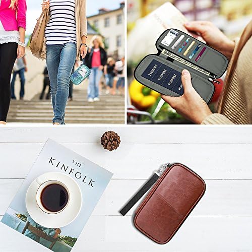 Family Passport Holder, Fintie RFID Blocking Zipper Case Document Organizer, Love Tree 7 Family Passport Holder, Fintie RFID Blocking Zipper Case Document Organizer, Love Tree
