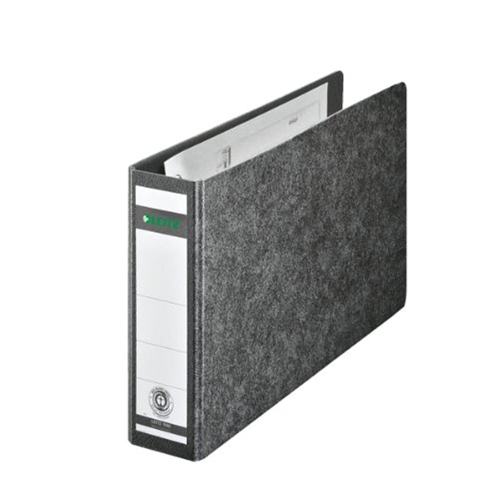 Leitz 10660000 Cardboard File 180° A5 Landscape Black