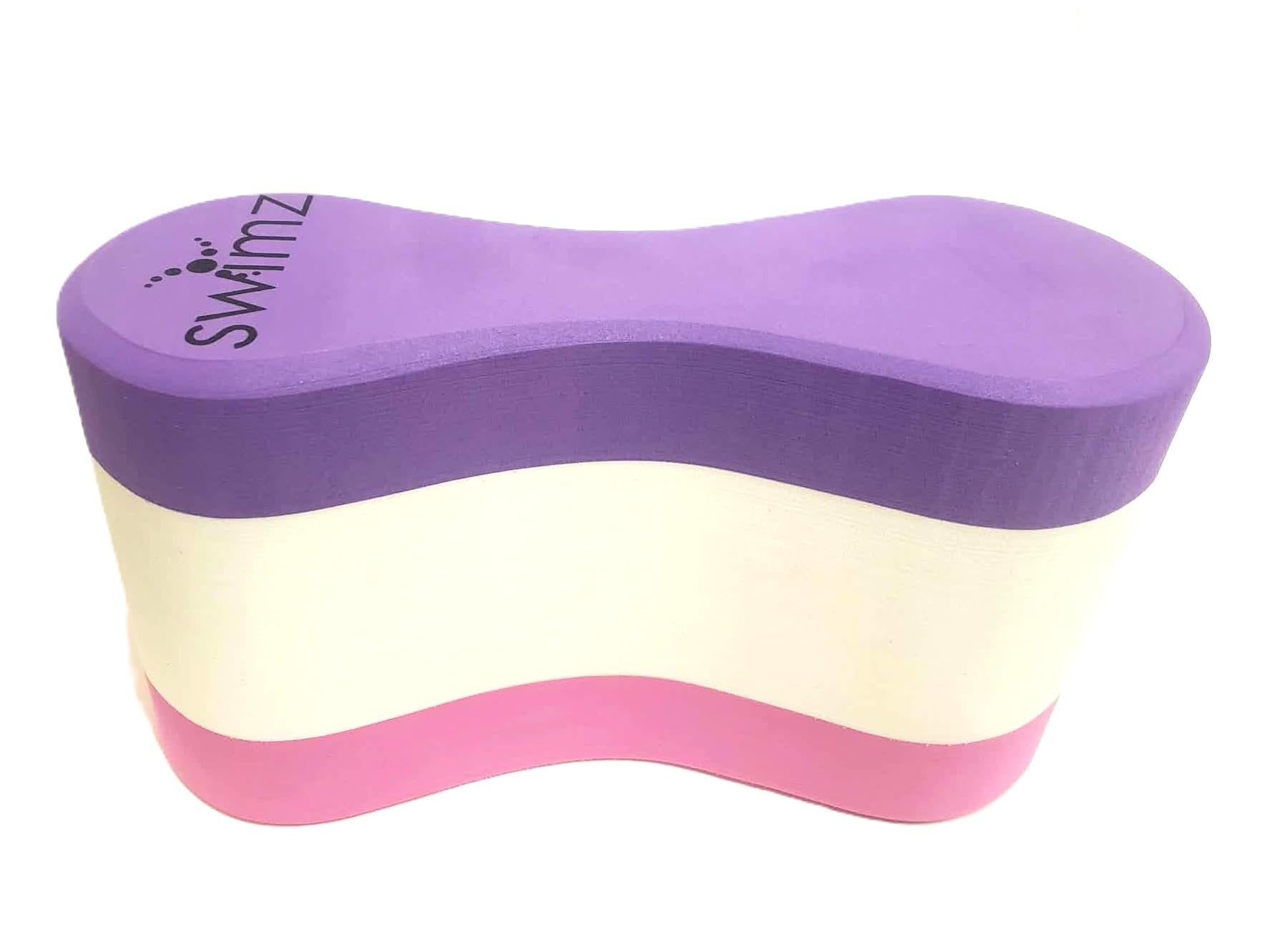 Swimz Senior Club Pull Buoy - Purple/White/Pink
