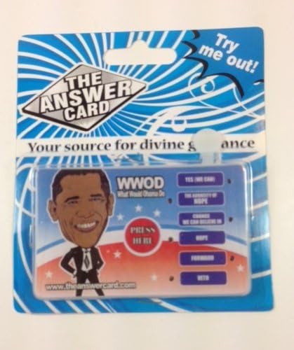 "What Would Obama Do?" Decision Maker (Pro-Obama Answers)