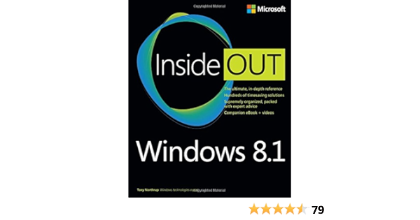 Windows 8 1 Inside Out Northrup Tony Amazon Com Books