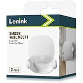 Lenink Wall Mount Compatible with Ecobee Smart Sensor, 2 Pack Smart Sensor Wall Holder Replacement Intelligent Robot Model, N
