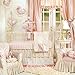 Glenna Jean Crib Skirt Victoria Dust Ruffle for Baby Nursery Crib