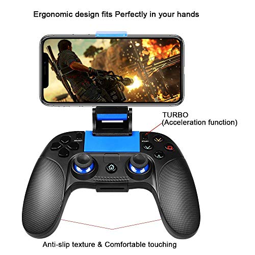 Controlador-para-iOS-PowerLead-Inalmbrico-Mando-de-juego-Gamepad-Compatibilidad-con-iOS-y-Android-iPhone-iPad-Samsung-Galaxy-Otro-telfono-Juego-directo