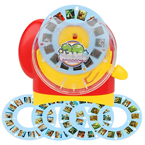 3D View Master for Kids, Classic Discovery Animal Dinosaur Viewer Set  Viewfinder with Reels (Red)