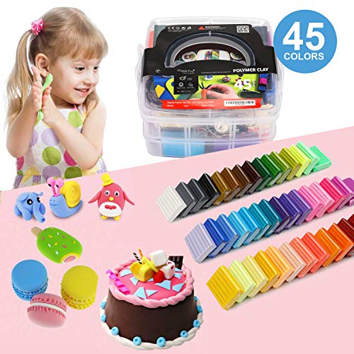 6 Magicfly+Polymer+Clay+Starter+Kit