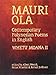 Mauri Ola: Contemporary Polynesian Poems in English (Whetu Moana)