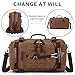 Aduds 3-Ways Travel Backpack,Convertible Duffle Backpack Weekender Bag Travel Overnight Backpack Retro Rucksack fit 17 inch Laptop