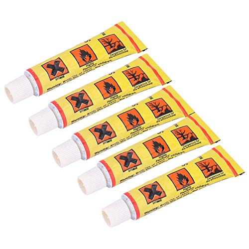 Zetiling 5PCS Bicycle Tire Repair Glue Kit, Tire Sealant Kit, Bike