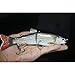 Shelt's Fishing Multi-Jointed Bass Musky Pike Trout S-Glide Slow Sinking Swimbait Hard Lures 7