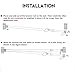 Tension Curtain Rods, 48-72 inches Adjustable,no Drilling and Heavy Duty Shower Curtain Rod,Non-Fall Down for Window,Bathroom,Closet
