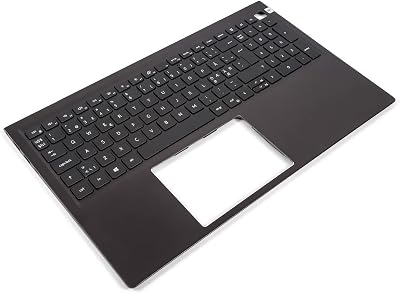 Dell Vostro 5510 5515 USB-C Palmrest NORDIC Backlit Keyboard 0JVYYX 07WPMR