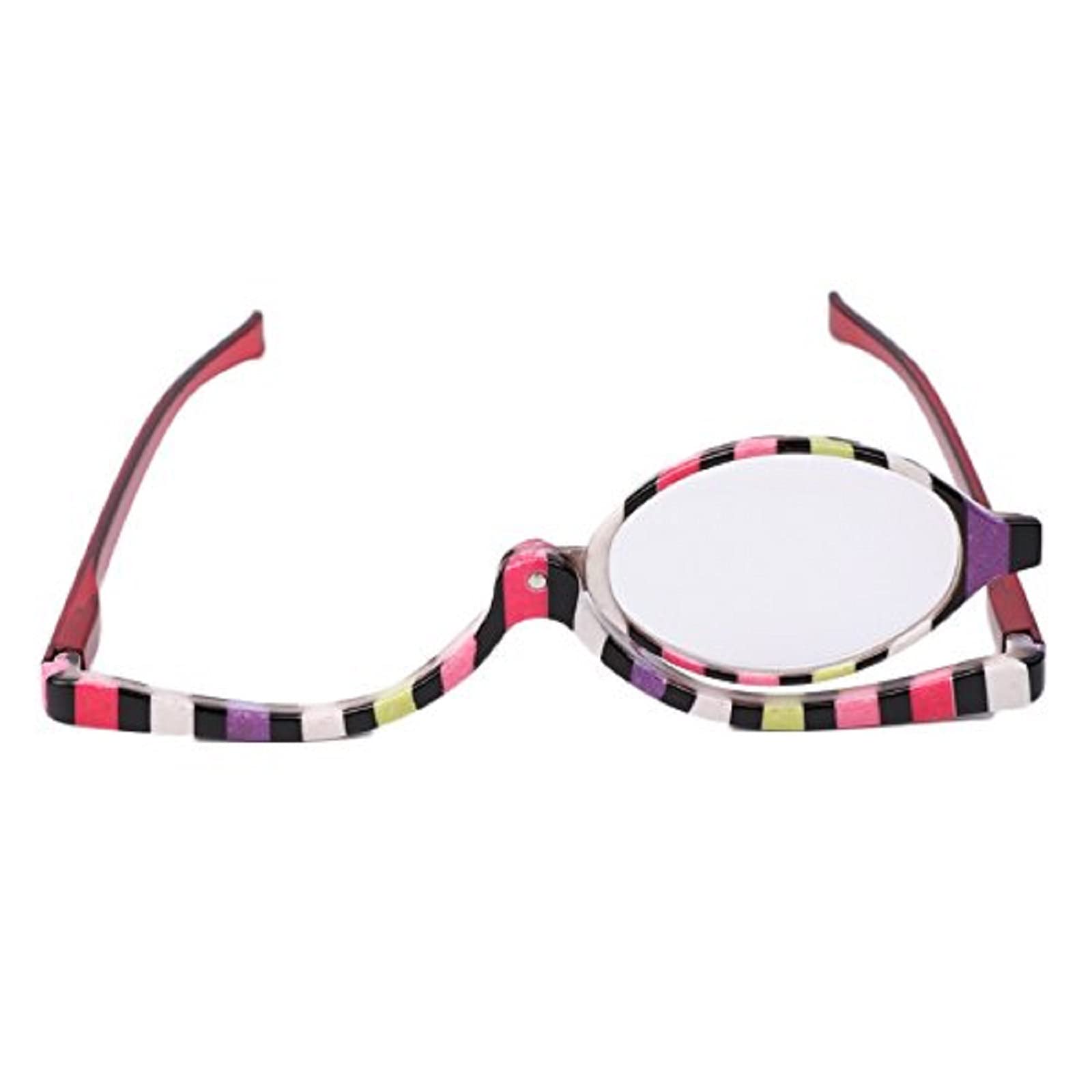 Bluelover Makeup Glasses Magnifying Glasses Cosmetic Reading Glass Folding Eyeglasses - 2.0