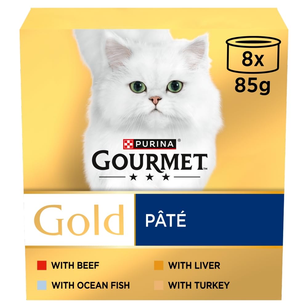 Purina Gourmet Gold Pâté, 8 x 85g
