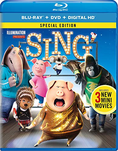 Sing [Blu-ray] (Best Of 3d Blu Ray Review)