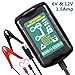 Automatic Battery Charger, InThoor 6V/12V 1.5Amp Car Battery Charger Maintainer for Vehicle/ Motorcycle/ Lawn Mower/ ATV/ RV and More