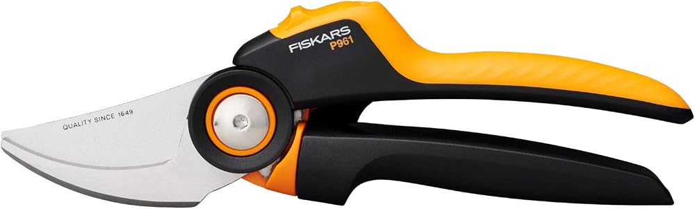 Fiskars X-Series PowerGear P961 Bypass Pruner L 22.2 cm Black Orange