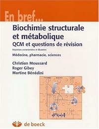 Biochimie structurale et métabolique