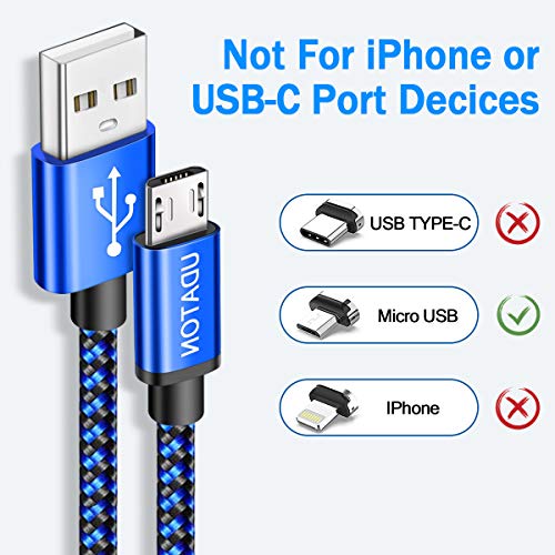 Micro USB Cable 10ft, Android Charger, USB C Cable, 3Pack Extra Long
