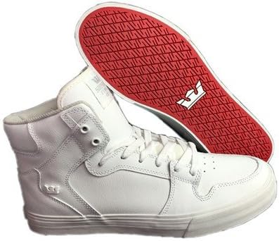 Amazon スープラ Vaider スニーカー メンズ 白 赤 Shs181 29cm 並行輸入品 Supra スープラ シューズ バッグ
