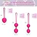 Kegel Ben Wa Balls for Beginners & Advanced Tightening - Doctor Recommended for Strengthen & Tighten Bladder Control & Vaginal Pelvic Floor Kegel Exercise Weights Training for Women