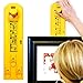 Picture Hanger Tools with Level – Picture Frame Ruler for Marking Position – Suitable on All Wall Materials