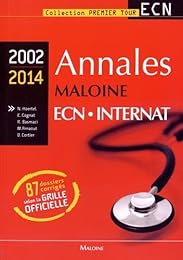 Annales Maloine ECN-internat 2002-2014