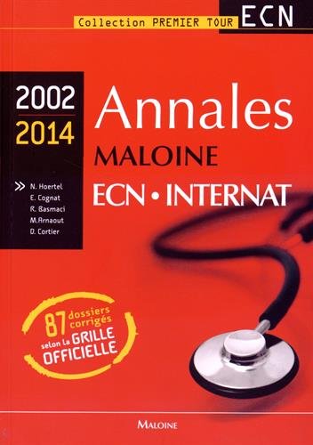 Annales Maloine ECN-internat 2002-2014
