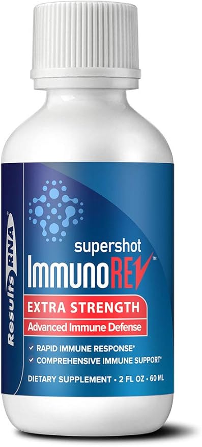 Amazon Com Results Rna Immunorev Supershot Extra Strength Immune Support Shot Support Immune System Health 2 Oz Bottle Health Personal Care