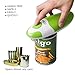 BangRui Smooth Soft Edge Electric Can Opener with One-Button Start and One-Button Manual Stop (Green)