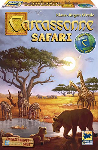 Hans im Glück Schmidt Spiele 48283 Carcassonne, Safari, bunt