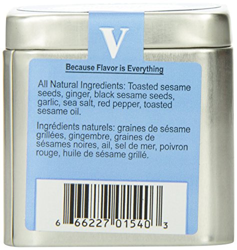 Victoria Taylor's Toasted Sesame Ginger Seasoning 2.6 Oz (Pack of 2)