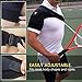 Shoulder Brace - Support & Injury Prevention Brace- Joint Pain Releaser- Shoulder Compression Wrap Strap - Adjustable Injury Accessories for Shoulders - Premium Quality Strap by FIGHTECH (Pink, S-M)